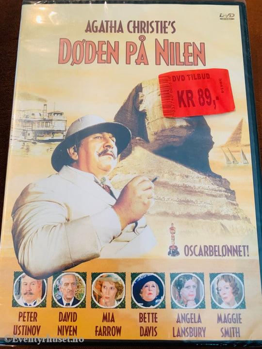 Agatha Christies Døden På Nilen. Dvd. Ny I Plast! Dvd