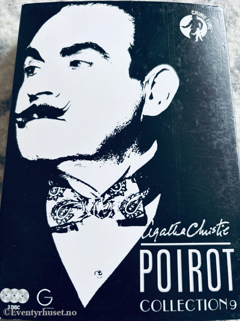 Agatha Christie's Poirot Collection 9. DVD samleboks.