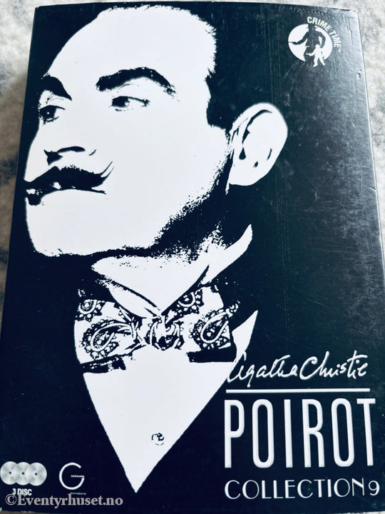 Agatha Christie's Poirot Collection 9. DVD samleboks.