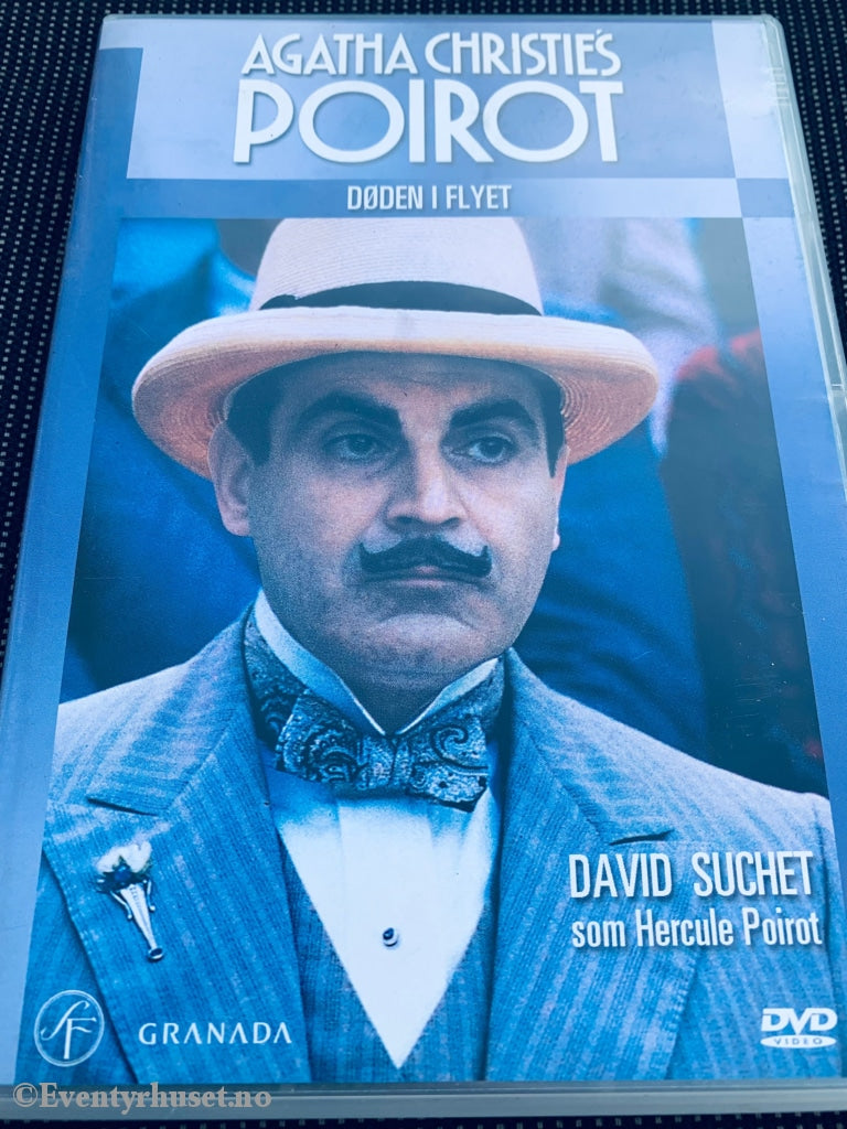 Agatha Christies Poirot. Døden I Flyet. Dvd. Dvd