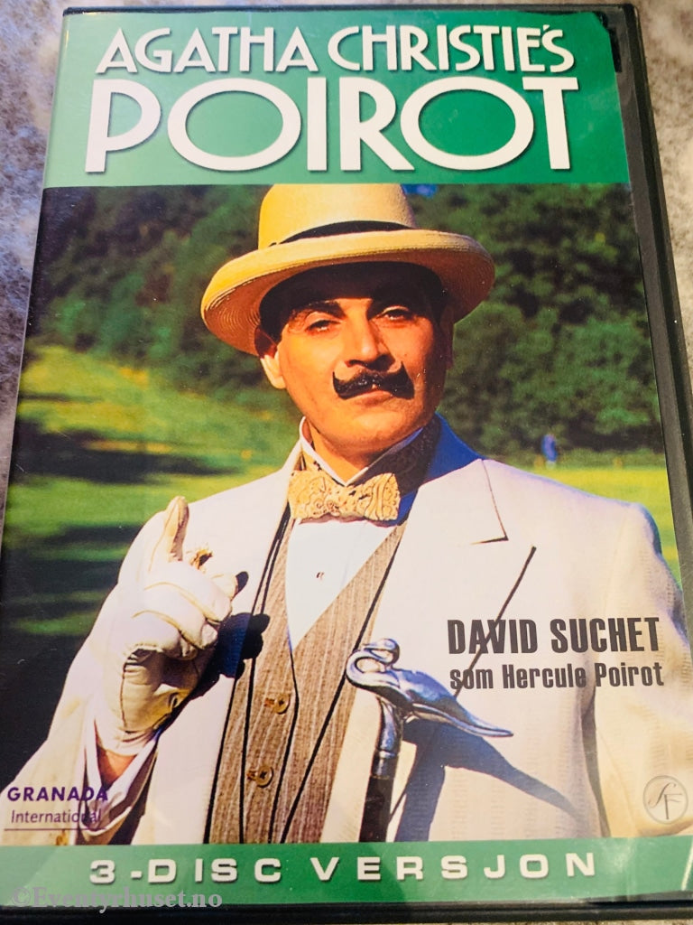 Agatha Christies Poirot. Dvd Samleboks.