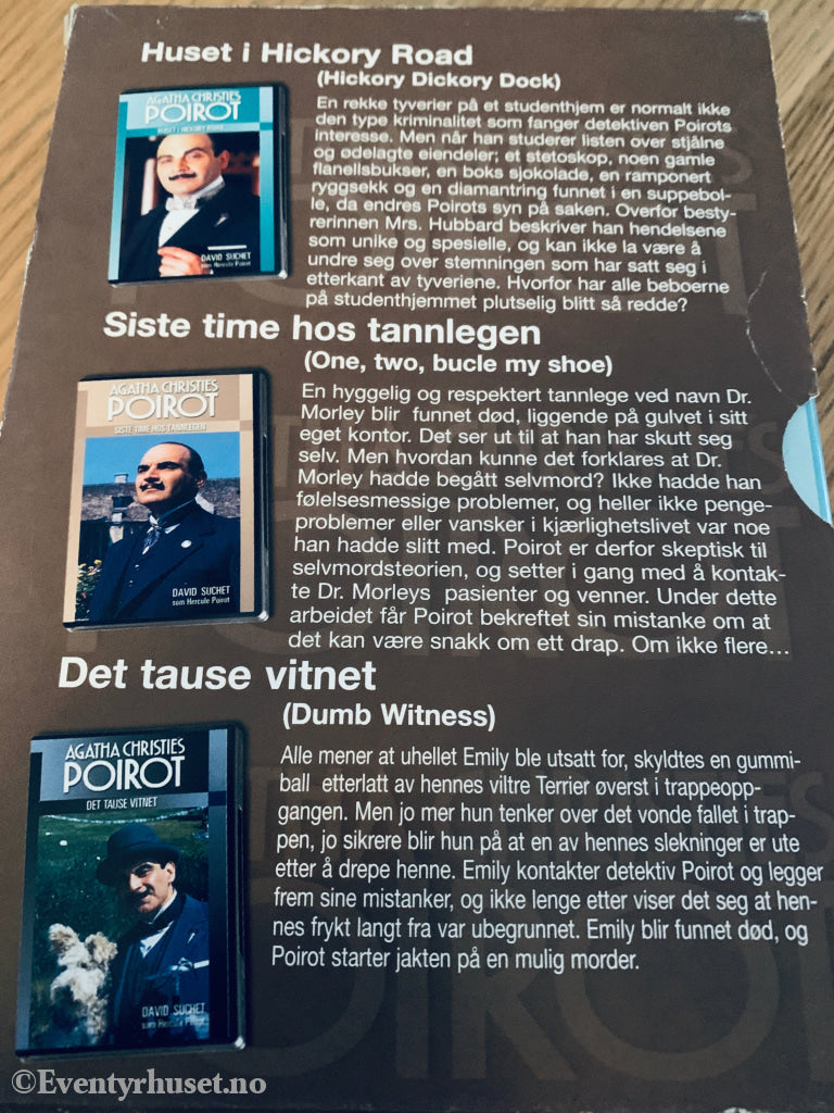 Agatha Christie's Poirot – Vol. 1. 2000. DVD samleboks