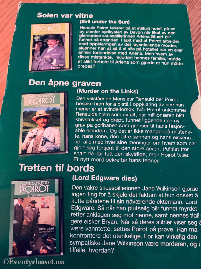 Agatha Christie's Poirot – Vol. 2. 2000. DVD samleboks