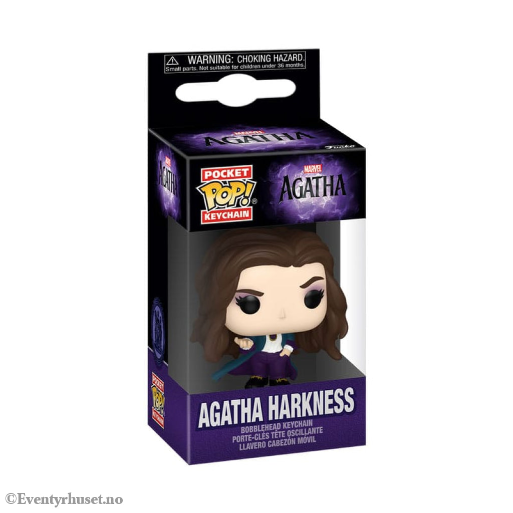 Agatha POP! Vinyl Keychains 4 cm Agatha Display (12) Fashion & Accessories