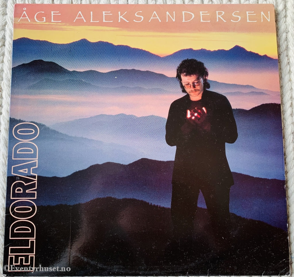 Åge Aleksandersen. 1986. Eldorado. Lp. Lp Plate