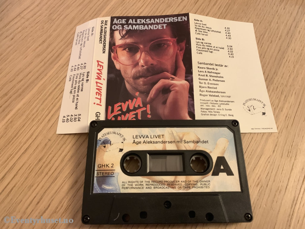 Åge Aleksandersen Og Sambandet. Levvå Livet! Kassett. Kassett (Mc)