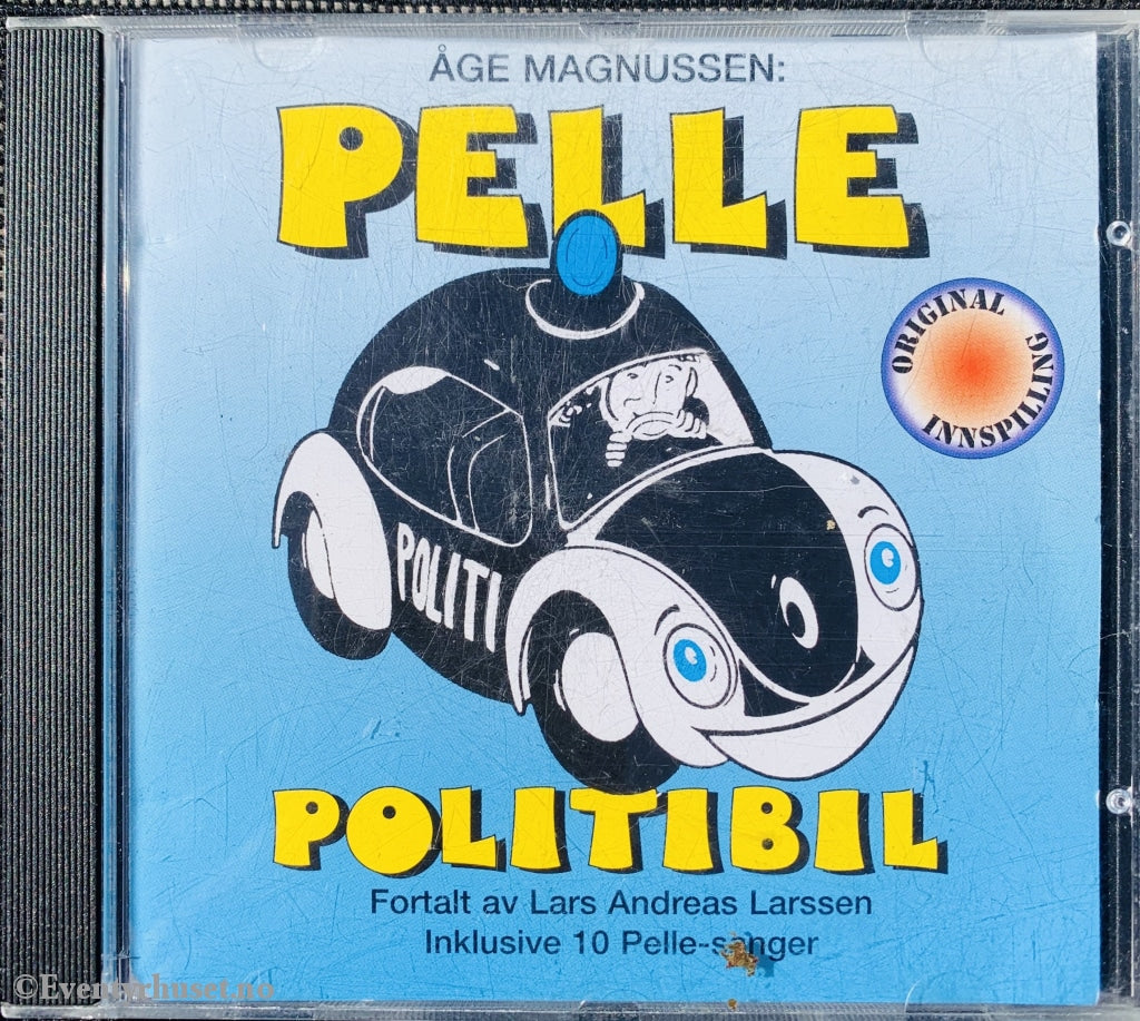 Åge Magnussen: Pelle Politibil. 1999. Cd. Cd