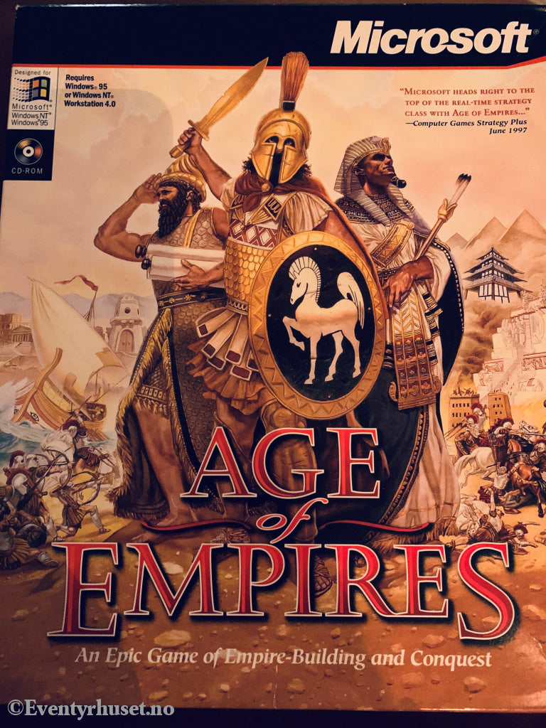 Age of Empires. Big Box PC-spill.