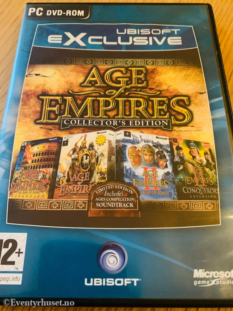 Age Of Empires Collector’s Edition. Pc-Spill. Pc Spill