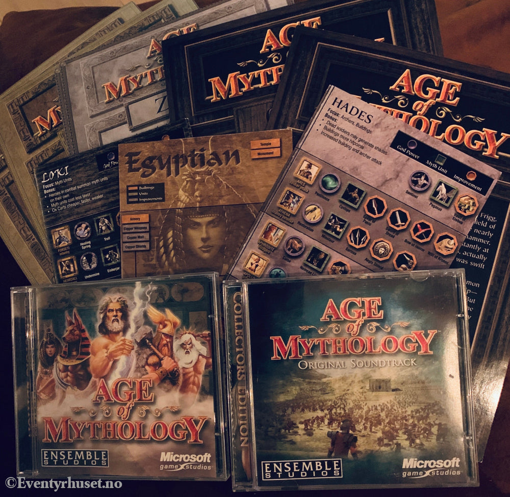 Age of Mythology Collector's Edition. Big Box PC-spill.