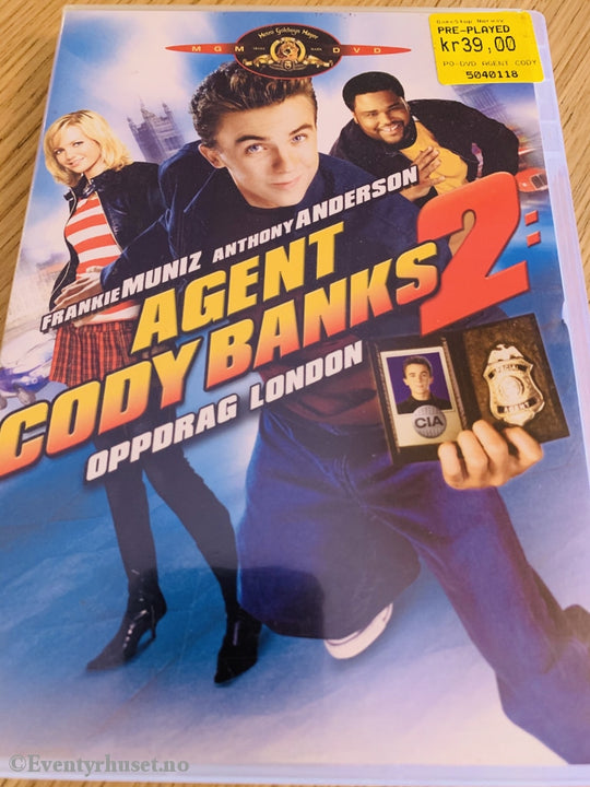 Agent Cody Banks 2. 2004. Dvd. Dvd
