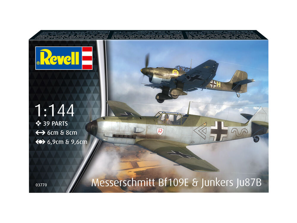 Messerschmitt Bf109E & Junkers Ju87B Stuka