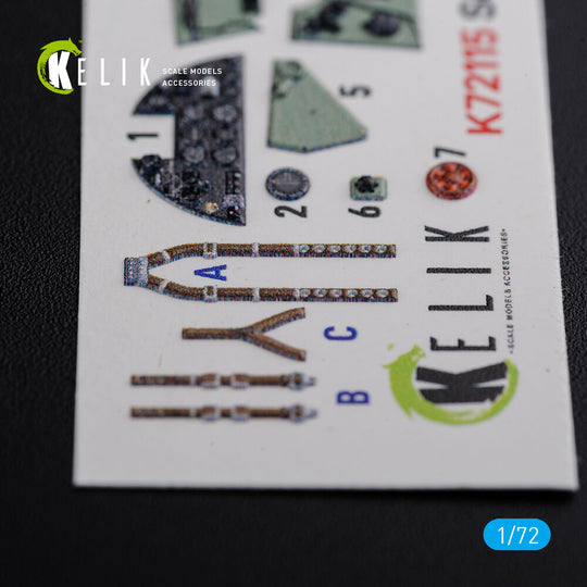 Sea Hurricane Mk I interior 3D decals for Arma Hobby kit