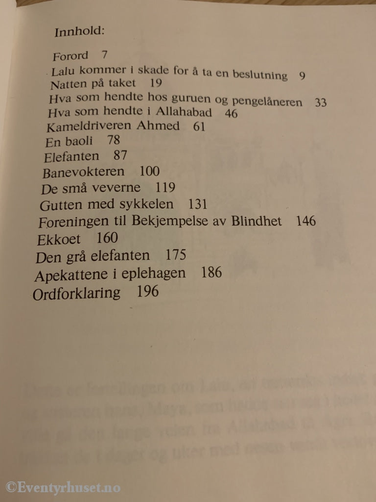 Aimée Sommerfelt. 1979. Veien Til Agra. Fortelling