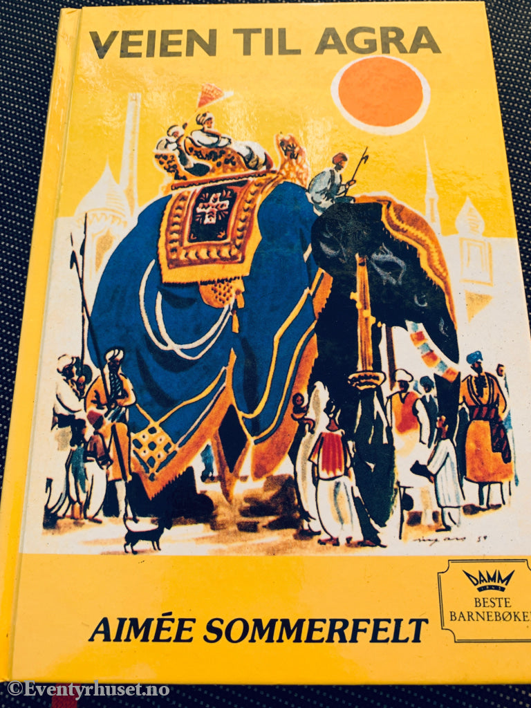 Aimée Sommerfelt. Veien til Agra. Bok.