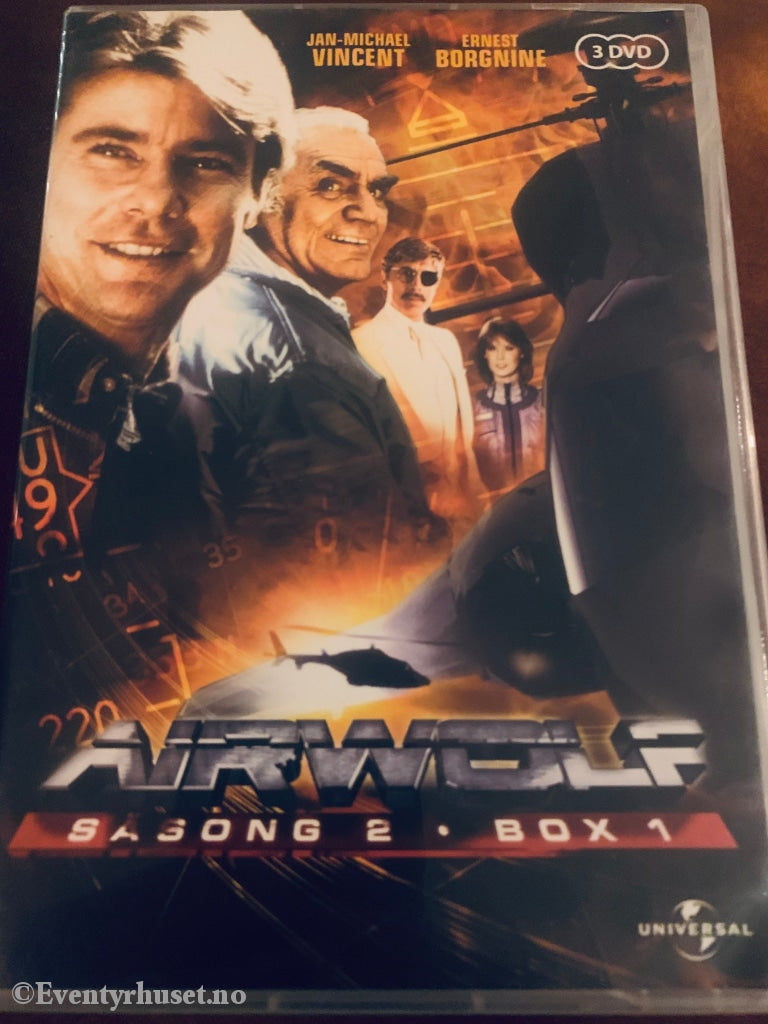Airwolf - Sesong 2 Boks 1. Dvd Samleboks.