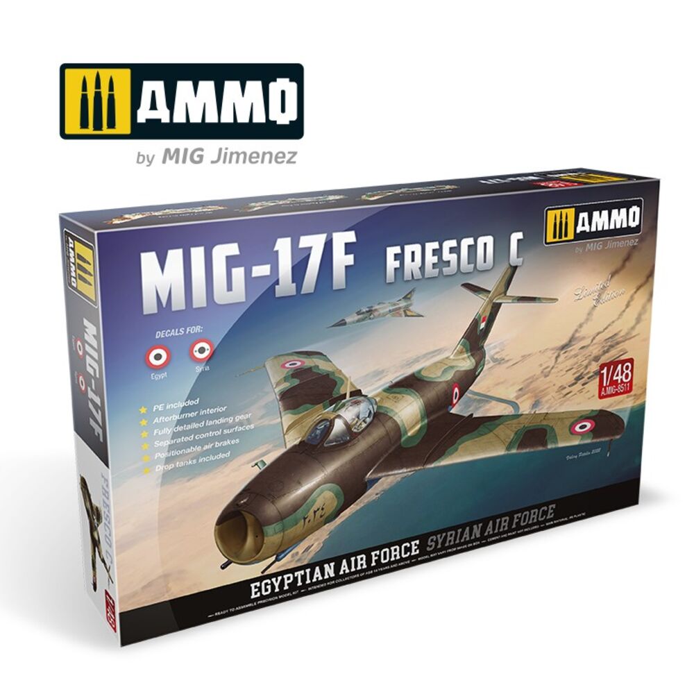 MIG-17F Egypt - Syria