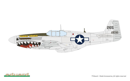 P-51B/C Mustang w/ dorsal fin  EDUARD-PROFIPACK