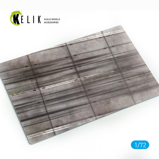 Concrete plates type 1 Base - Acrylic 3 mm (280 x 180 mm) (170 g)