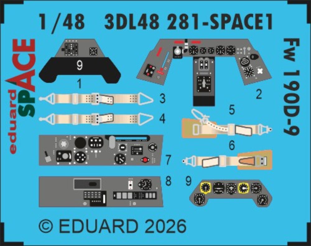 Fw 190D-9 SPACE 1/48 for Miniart