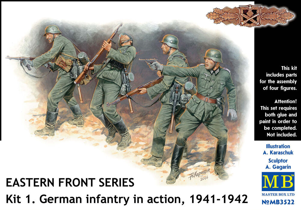 German Infantry in action 1941-1942 Eastern Front Series Kit No. 1
