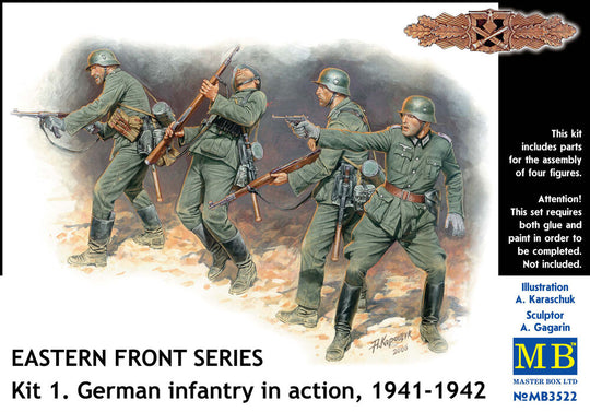 German Infantry in action 1941-1942 Eastern Front Series Kit No. 1
