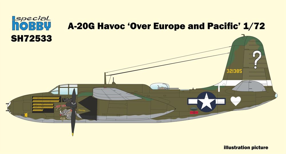 A-20G Havoc 'Over Europe and Pacific'