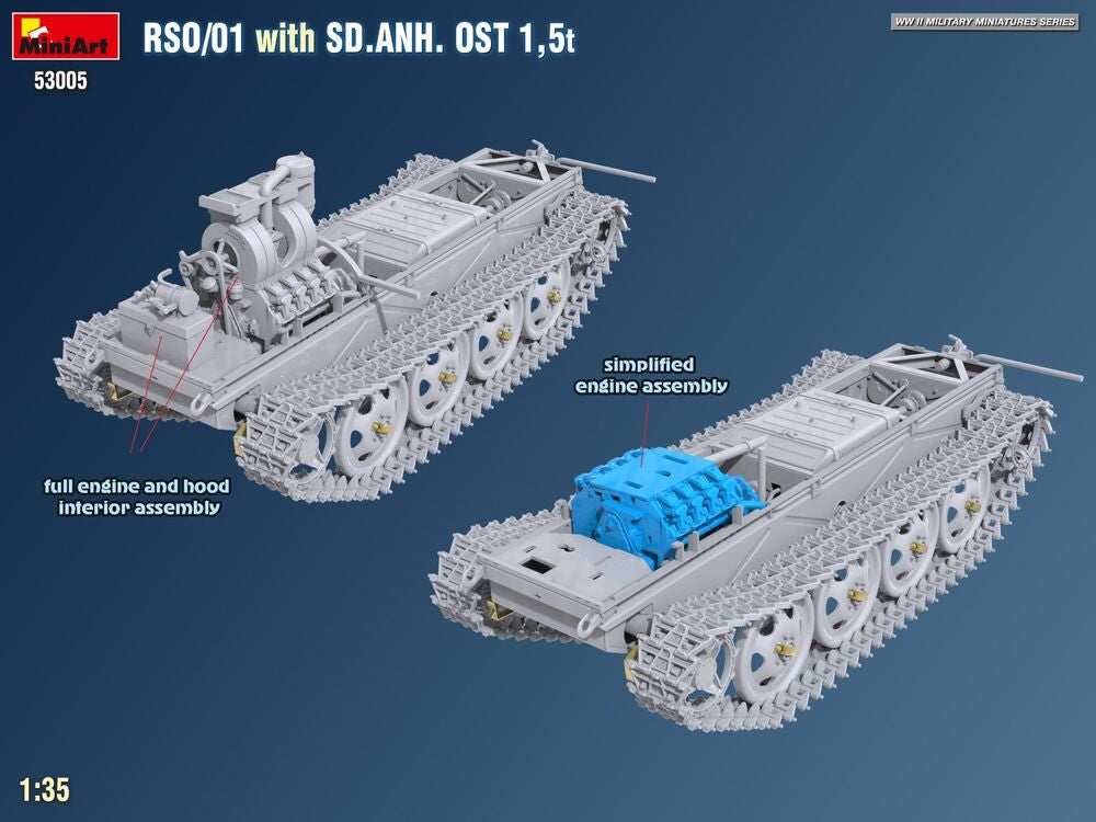 RSO/01 with Trailer Sd.Anh. Ost 1,5 t