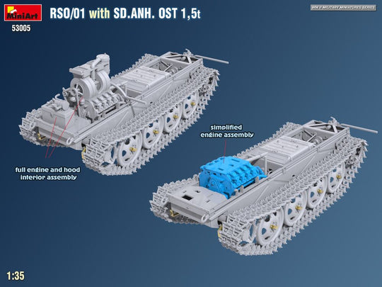 RSO/01 with Trailer Sd.Anh. Ost 1,5 t