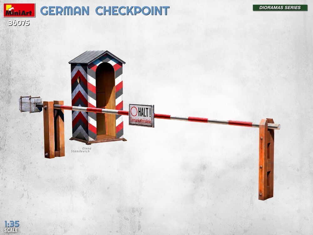 German Checkpoint. 3t Cargo Truck 3,6-36S & Kfz.1 Type 170VK w/ Feldgendarmerie. Big Set