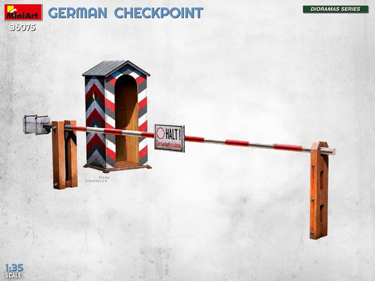 German Checkpoint. 3t Cargo Truck 3,6-36S & Kfz.1 Type 170VK w/ Feldgendarmerie. Big Set