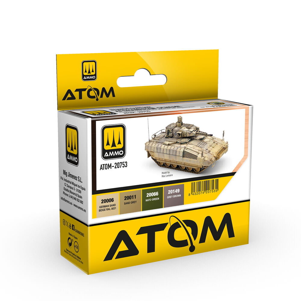 ATOM Bundeswehr Afghanistan Scheme Set