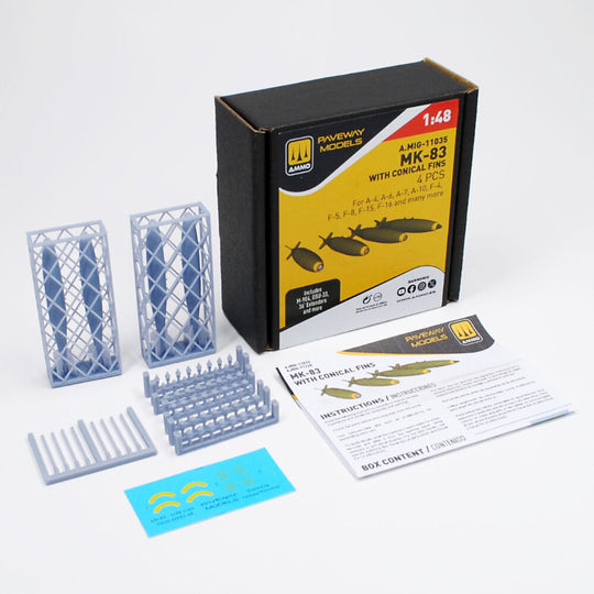 MK-83 with conical fin (4 pcs)