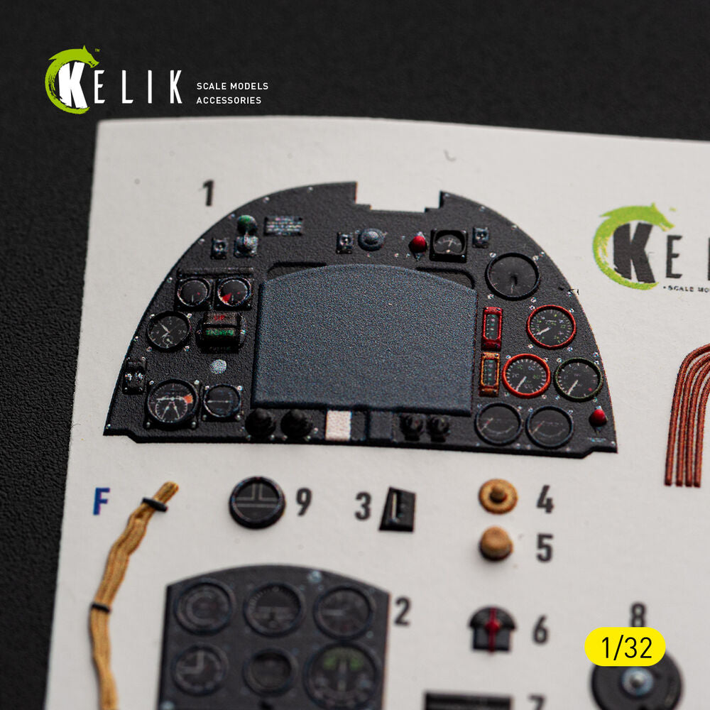 Spitfire Mk.IIa - interior 3D decals for Revell