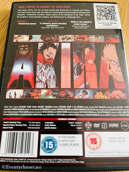 Akira. Dvd. Dvd