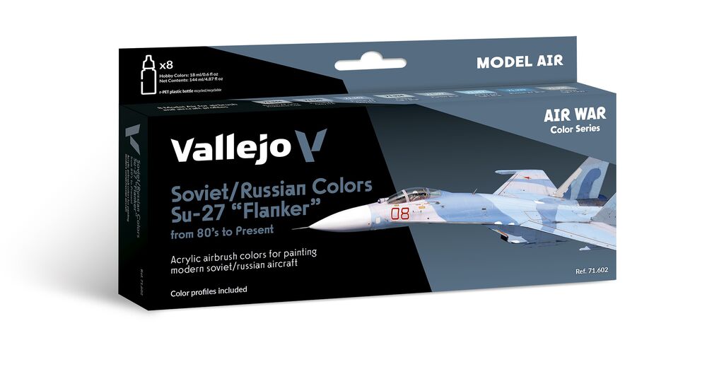 Model Air: Soviet / Russian Colors Su27 "Flanker" from 80's to present  18 ml