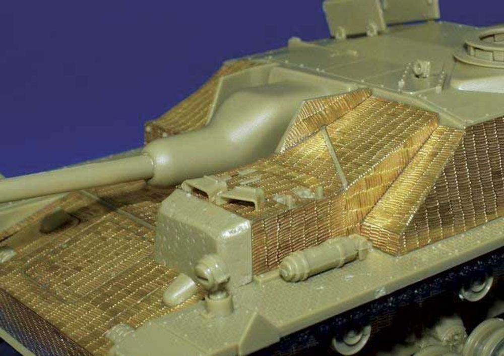SD.KFZ. 163 Sturmgeschütz IV Zimmerit Fotoätzsatz