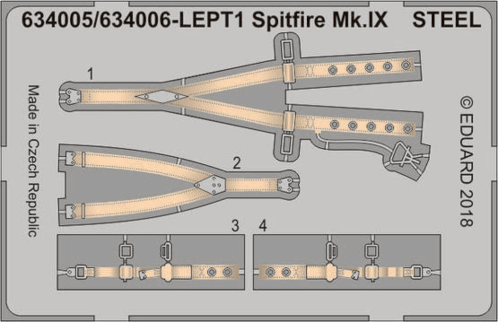 Spitfira Mk.IX late LööK for Tamiya