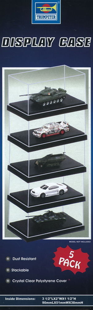 Acrylic Display Case 90 x 51 x 38mm (5 pcs)
