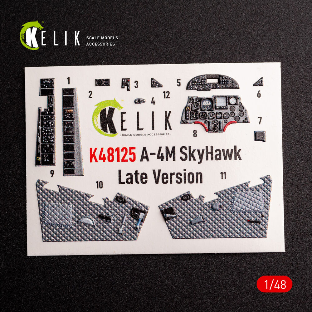 A-4M Late production- interior 3D decals for Magic Factory kit