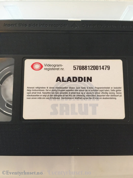 Aladdin. 1993. Vhs. Vhs
