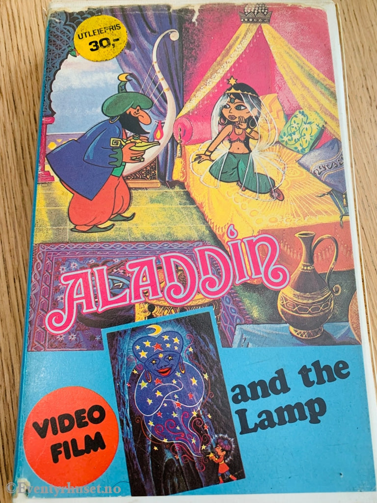 Aladdin And The Lamp. Vhs Big Box.