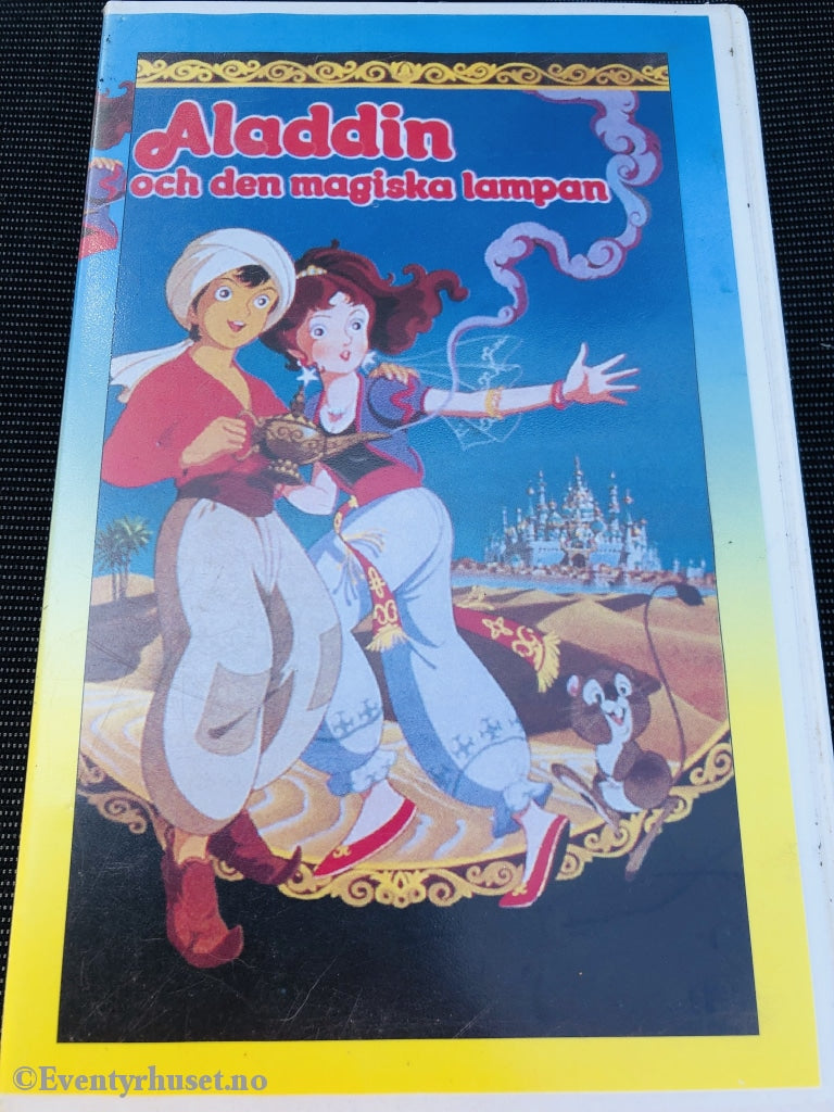 Aladdin Og Den Magiska Lampan. Svensk. Vhs Big Box.