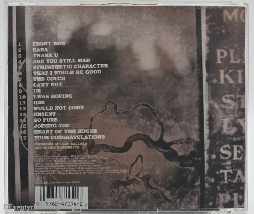 Alanis Morissette. 1998. Supposed Former Infatuation Junkie. CD.