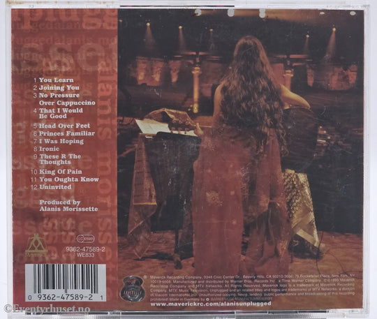 Alanis Morissette. 1999. MTV Unplugged. CD.
