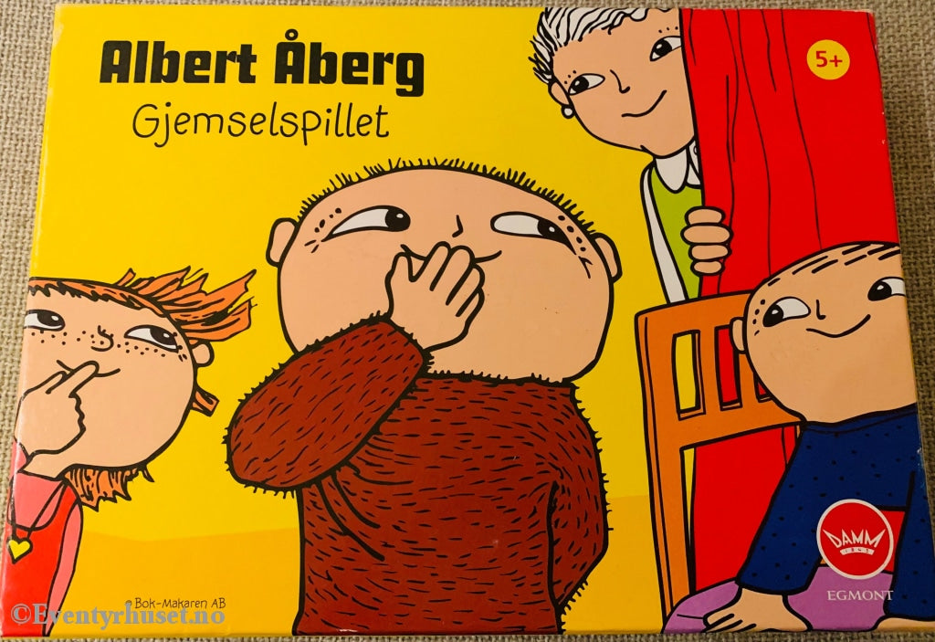 Albert Åberg - Gjemselspillet. Brettspill. Brettspill