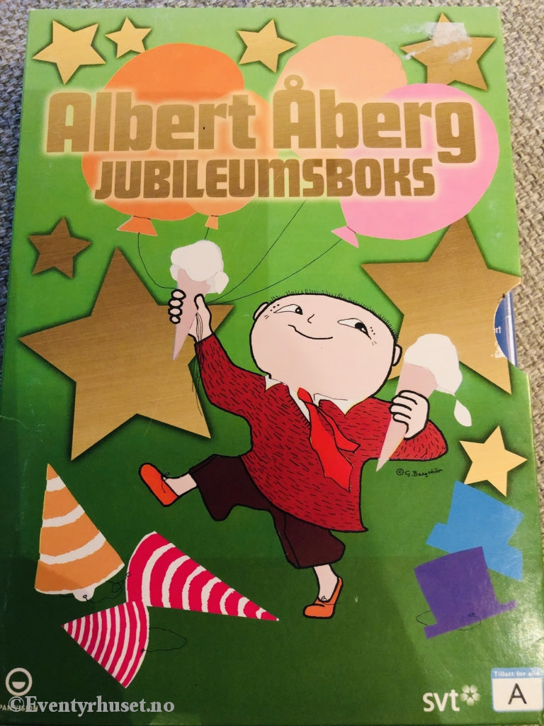 Albert Åberg Samleboks. Dvd. 4 Disker. Dvd