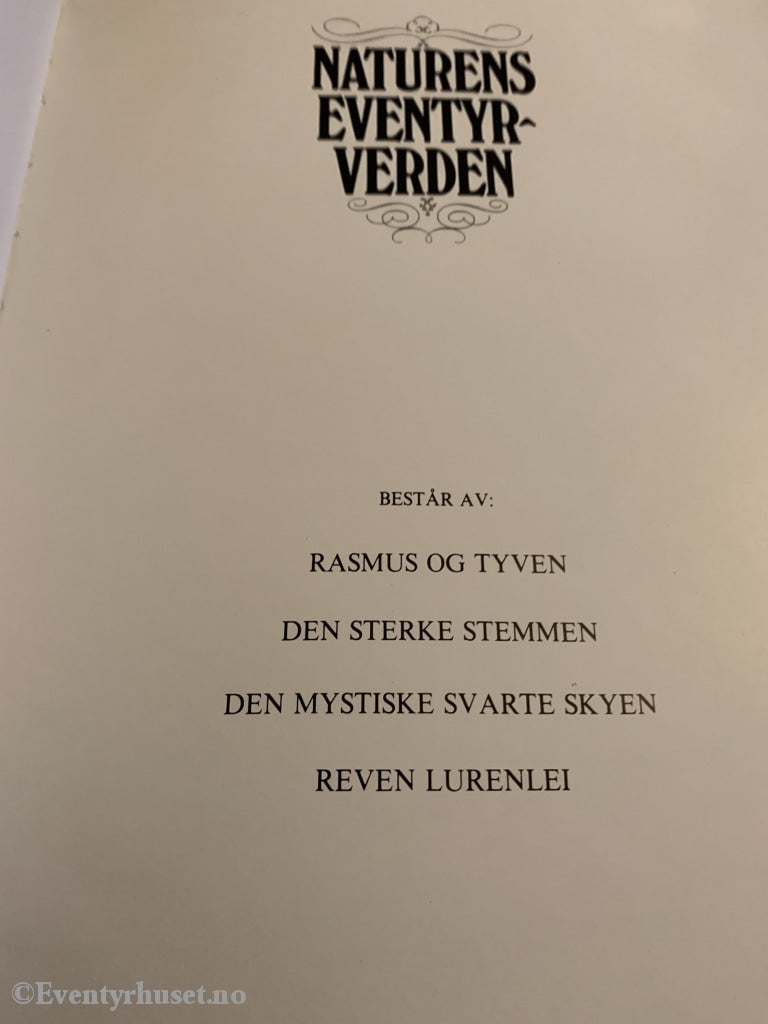 Alberto Manzi / Lugi Roveri Nino Orlich. Naturens Eventyrverden: Den Sterke Stemmen. Eventyrbok