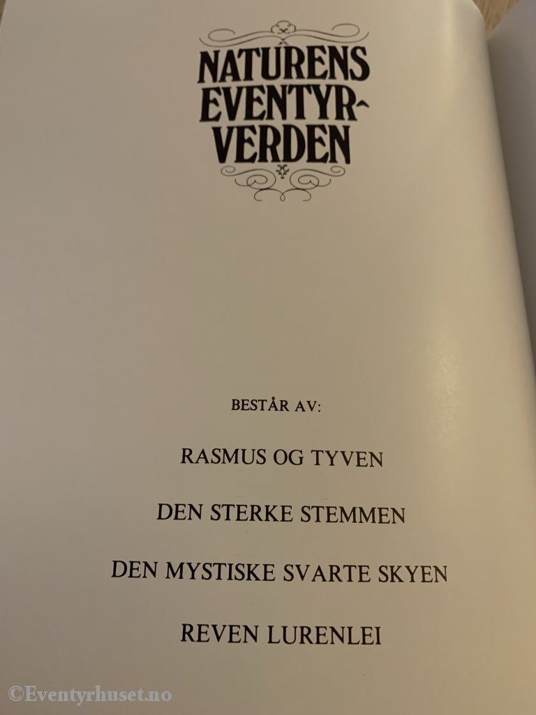 Alberto Manzi / Lugi Roveri Nino Orlich. Naturens Eventyrverden: Reven Lurenhei. Eventyrbok
