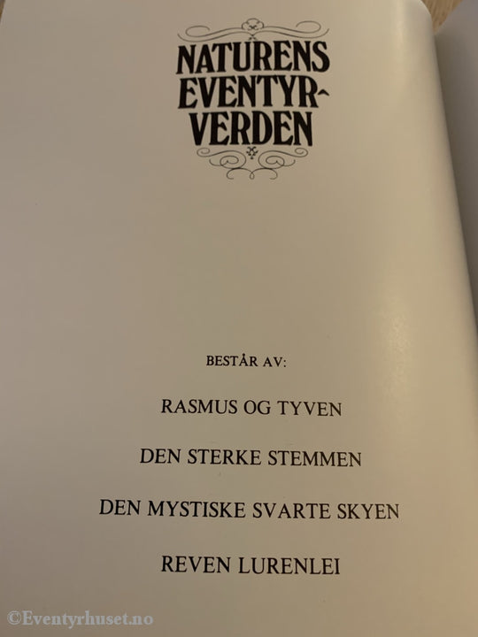 Alberto Manzi / Lugi Roveri Nino Orlich. Naturens Eventyrverden: Reven Lurenhei. Eventyrbok